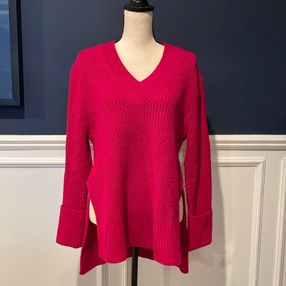 Athleta Shasta V-Neck Sweater